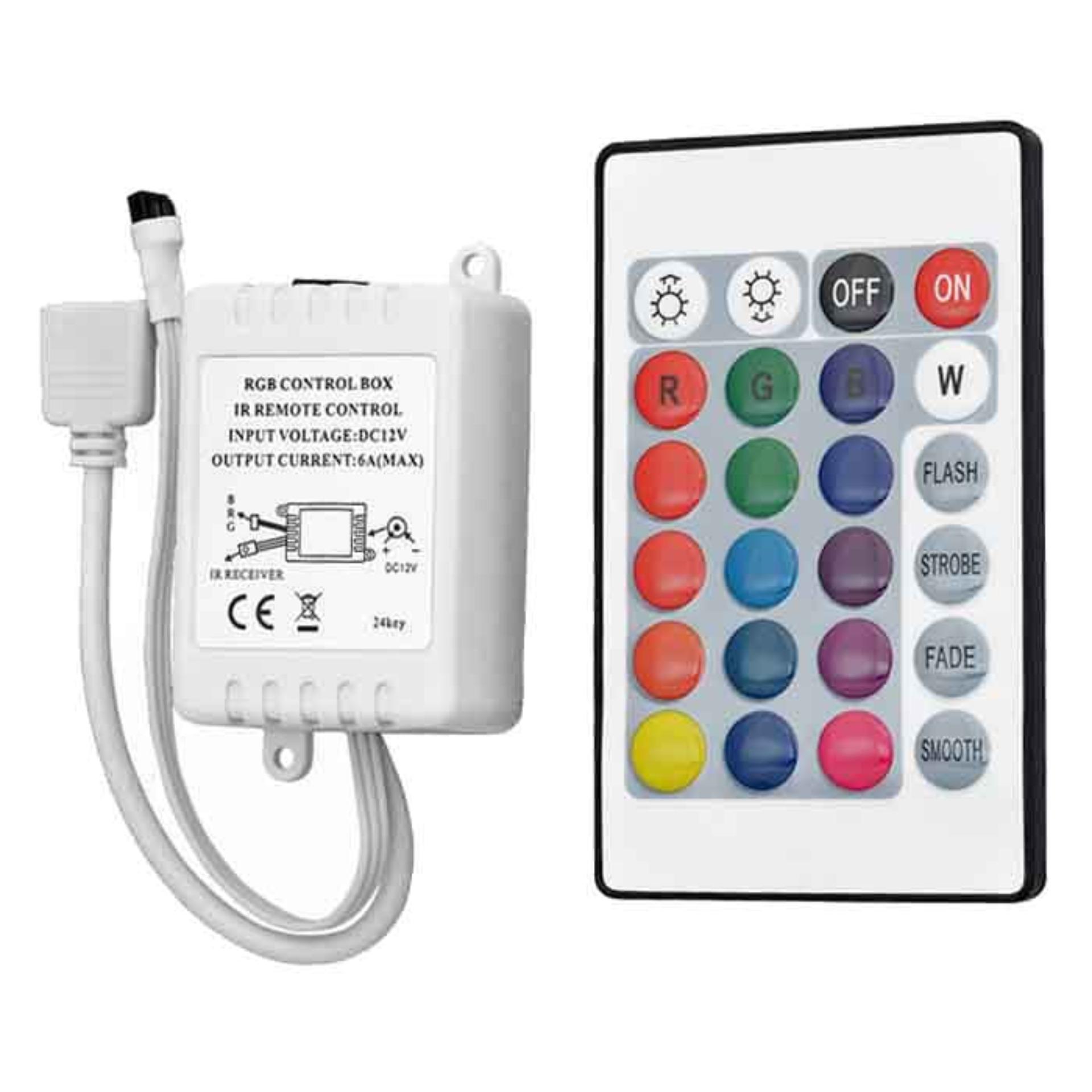 Bộ điều khiển đèn led đổi màu 5m