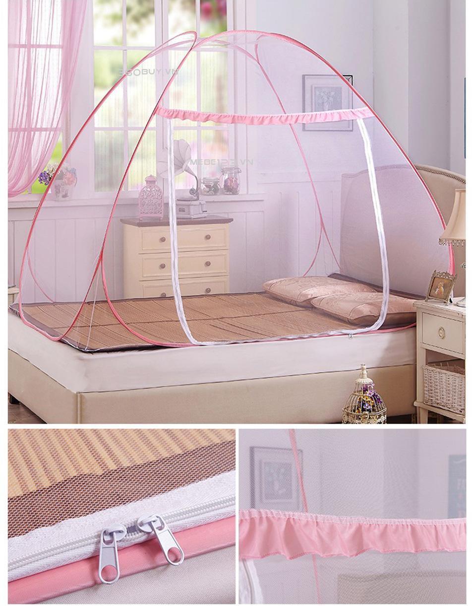 [HCM]Mùng Chụp Tự Bung Xếp Gọn 2m x 2m.