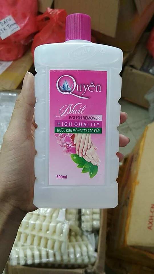Nước rửa móng tay Aceton (1000ml)