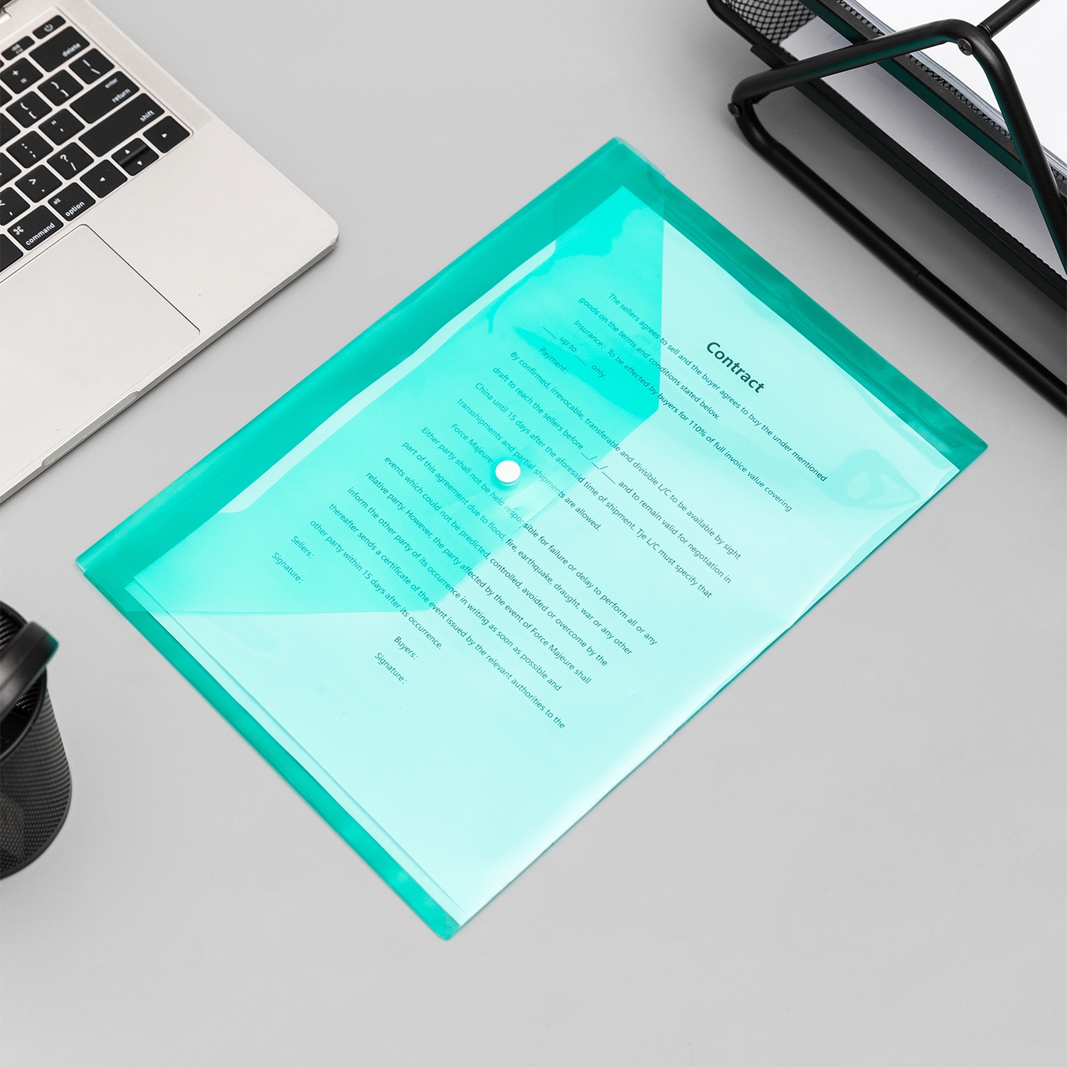 Combo 3 Túi nút, bìa nút túi hồ sơ A4 dày dặn Deli - Nhiều màu - EF10412/EF10432/EF10442/EF10452/EF10462/EF10472