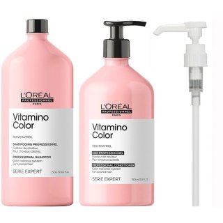 [Nhiều lựa chọn] Dầu gội 1500ml, Dầu xả 750ml dưỡng màu tóc nhuộm LOreal Professionnel Serie Expert Vitamino Color thumbnail