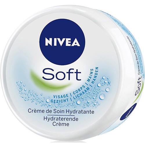 Kem dưỡng làm mềm da nivea soft crème