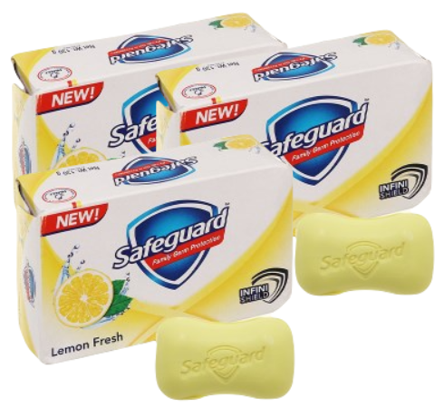 Combo 3 bánh xà phòng Safeguard 130g