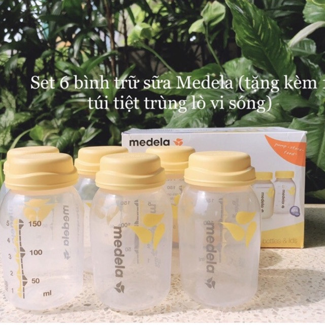 Bình Trữ Sữa Medela Dung Tích 150ml
