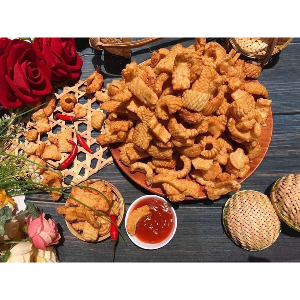 Bánh Snack mực Thái Lan TALAETHONG gói lớn 200g