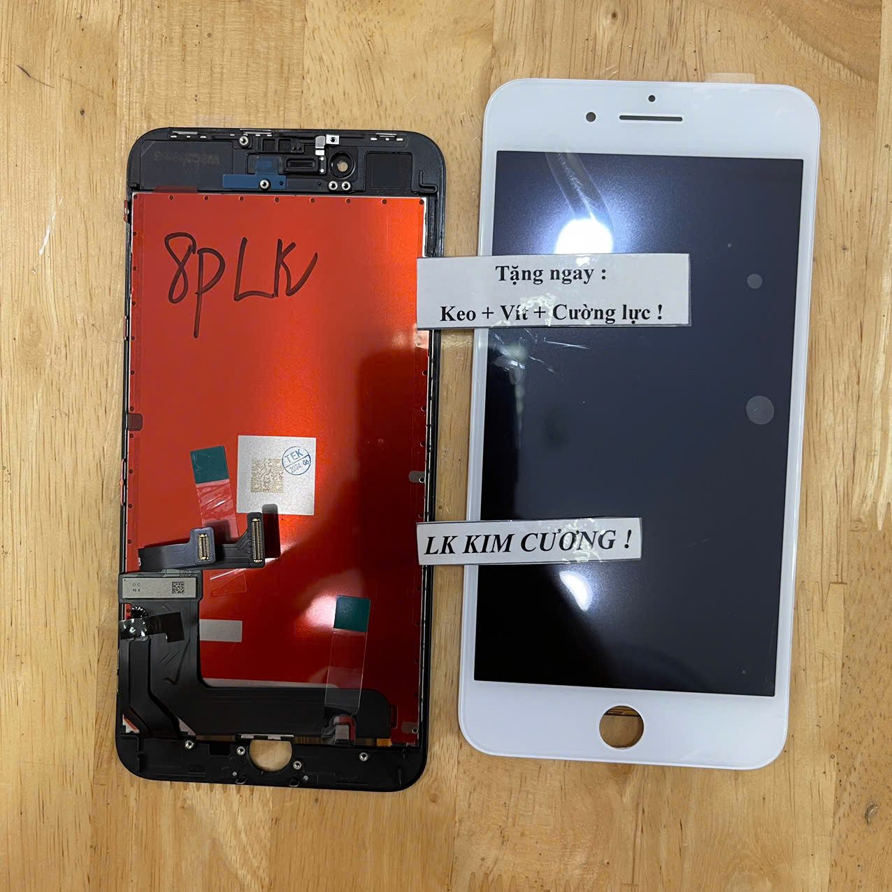 Màn hình thay thế ip 8 plus - linh kiện