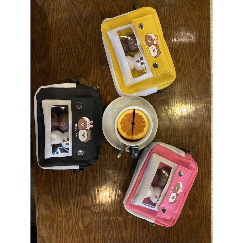 Túi đeo chéo mini nữ gấu và thỏ TCG Balo4.0