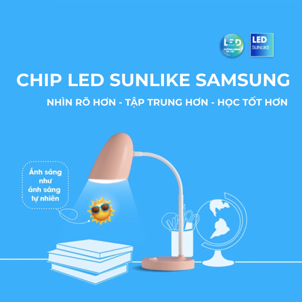 Đèn học Rạng Đông chống cận 6W (RD-RL-38.LED)