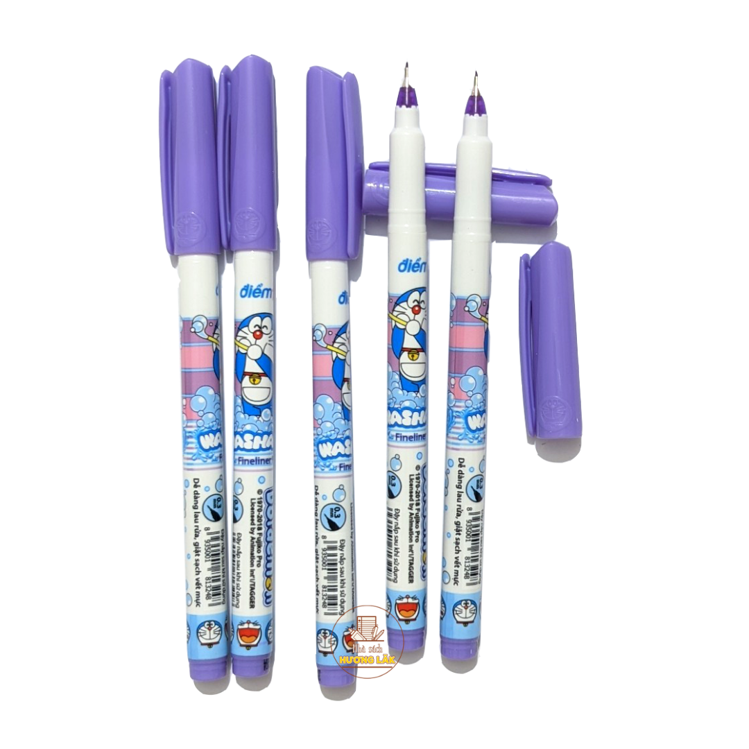 Bút lông kim rửa được Thiên Long FL08/DO (cây)