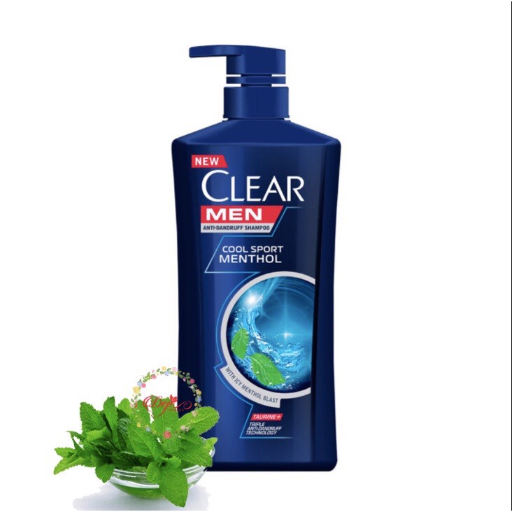 Combo 2 Chai Dầu Gội Clear Men Thái Lan