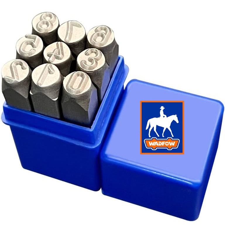 Bộ Đóng Số 9 Cây 6mm WADFOW WCC9596
