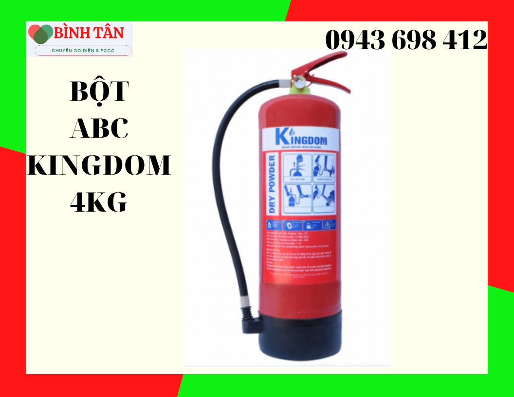 [BT MEP] Bình Bột ABC Kingdom 4Kg [MFZL4]