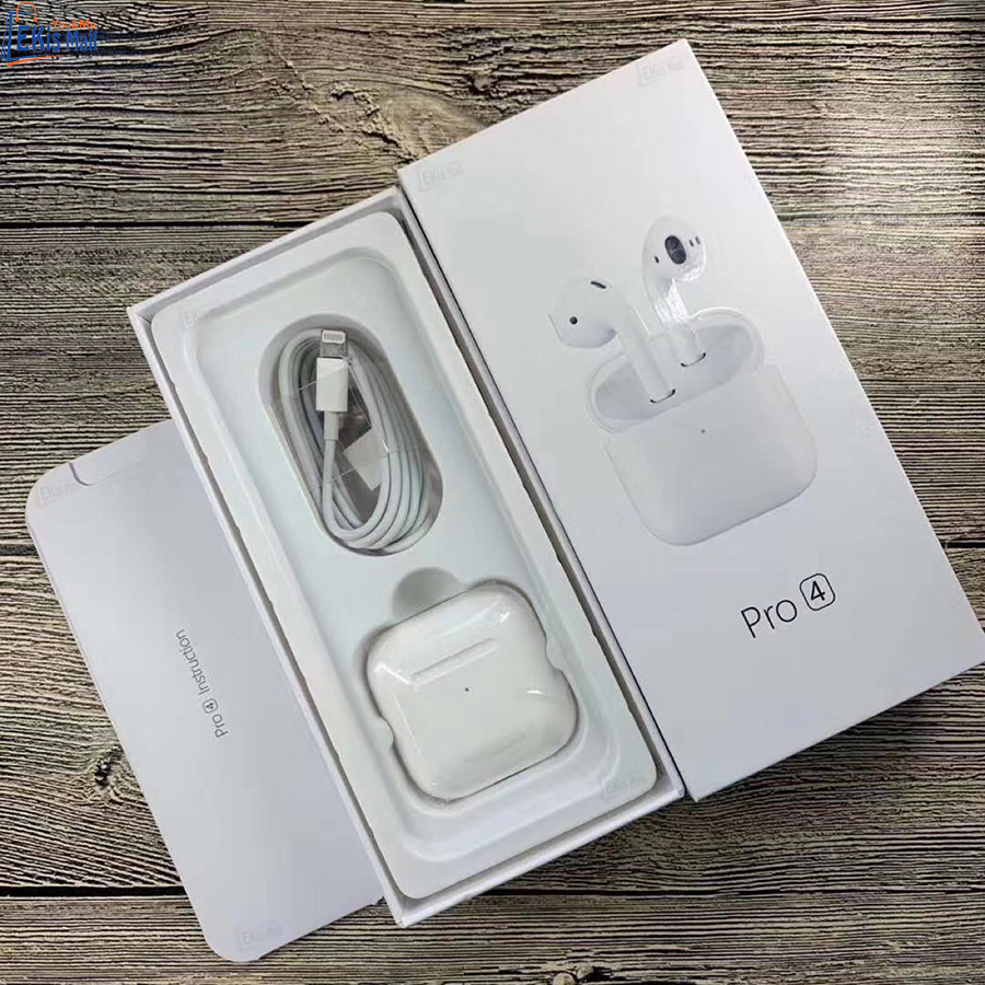 Tai nghe không dây Bluetooth bản cao cấp Đổi tên Định vị Cảm ứng chạm nhạy Pop up hiển thị pin Tai nghe nhét tai nhiều chức năng Pin khỏe dùng cho iphone samsung oppo android