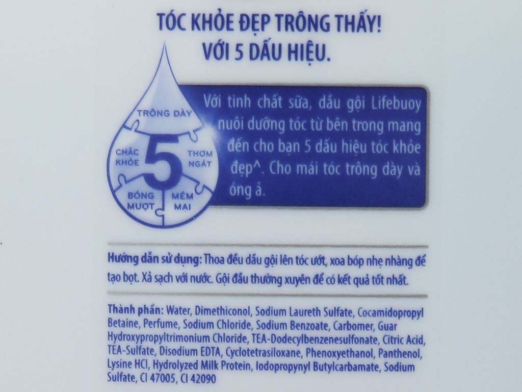 Dầu gội Lifebuoy chai 640g