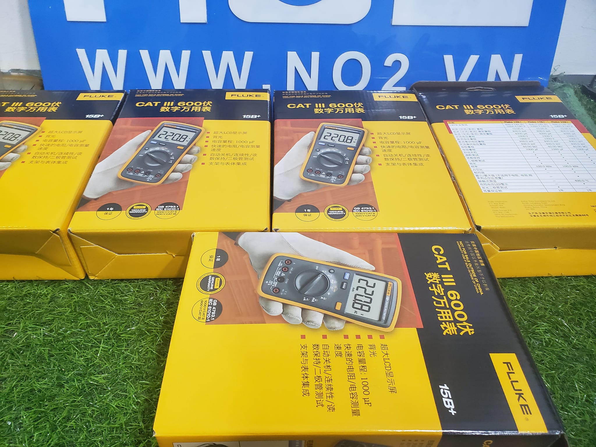 Đồng hồ vạn năng Fluke 15B+