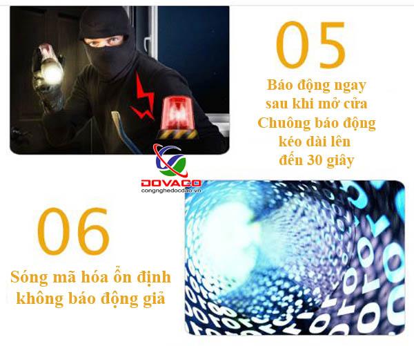 Báo động cửa mở ĐKTX KS-SF03R