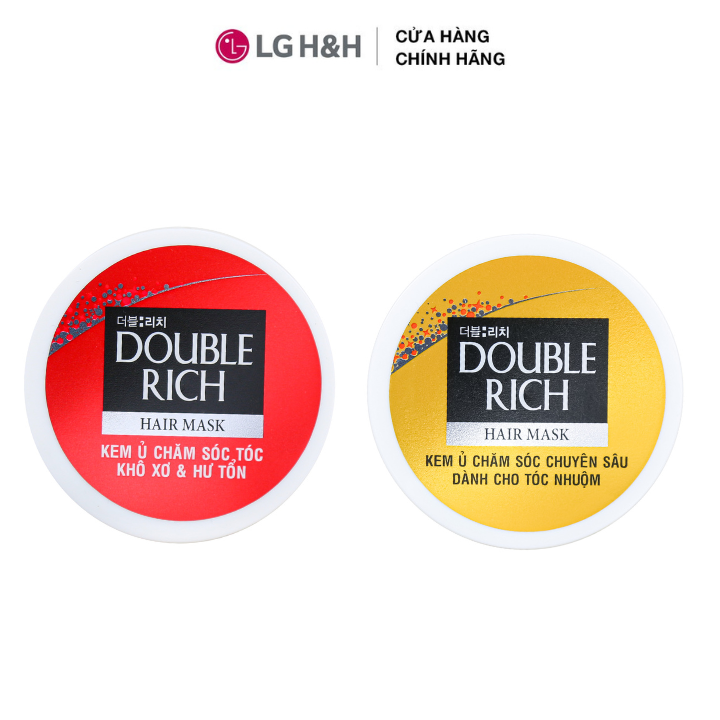 [LG Daily Beauty Official] Kem ủ tóc Double Rich dưỡng tóc khỏe mượt 150gr