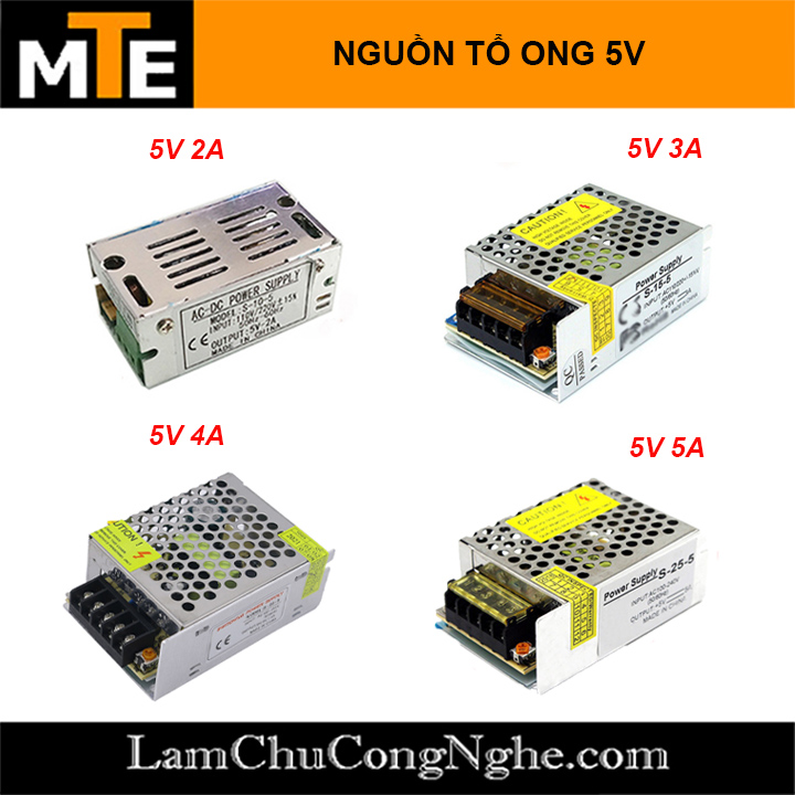 Nguồn tổ ong, nguồn led 5V 2A 3A 5A