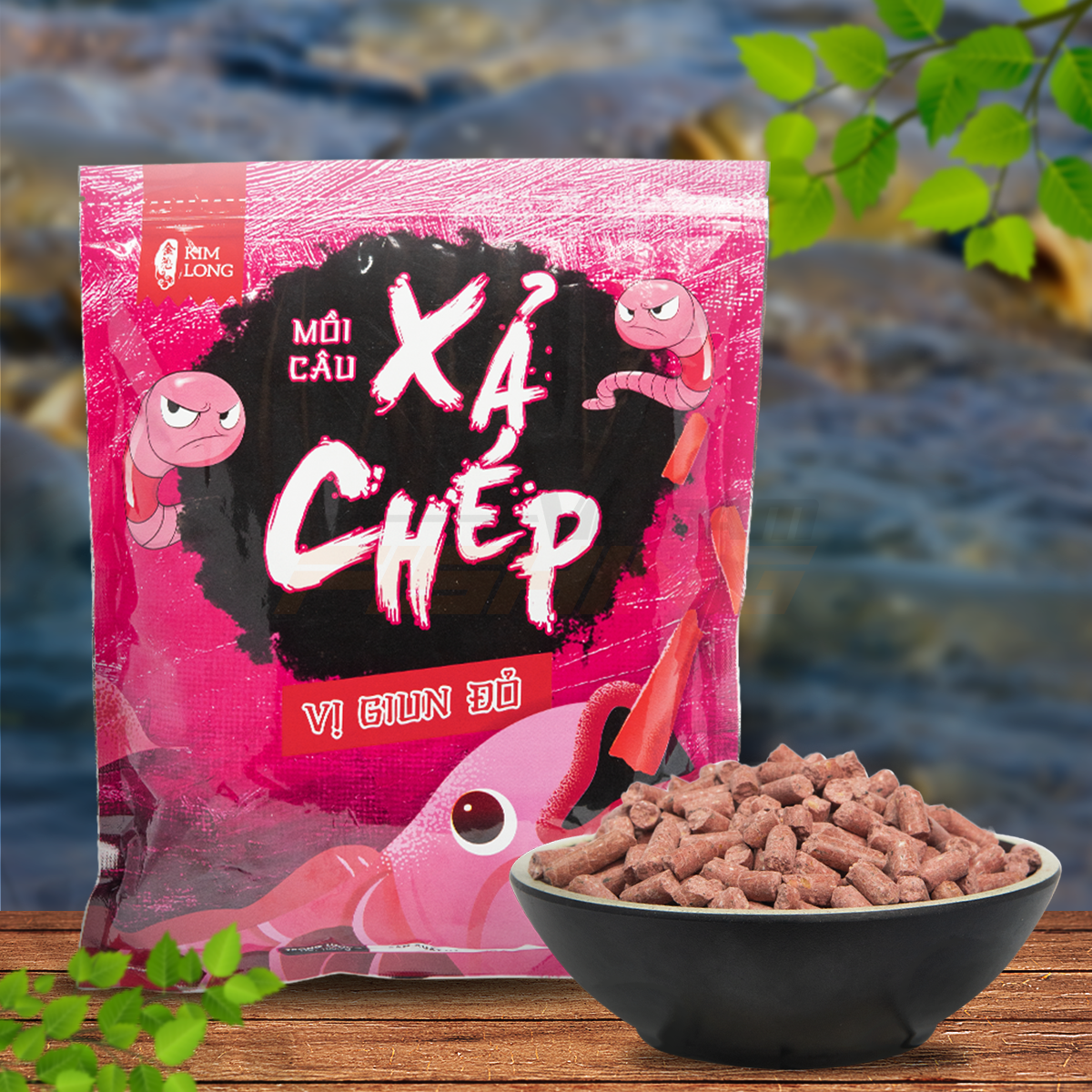Mồi Câu Xả Trắm - Chép Kim Long