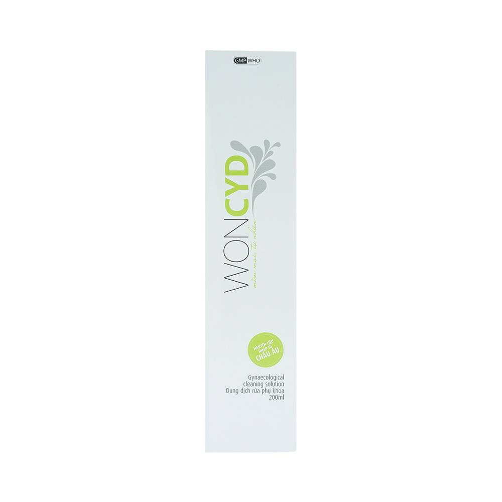 Dung dịch vệ sinh phụ nữ WONCYD tạo bọt ( chai 200ml)