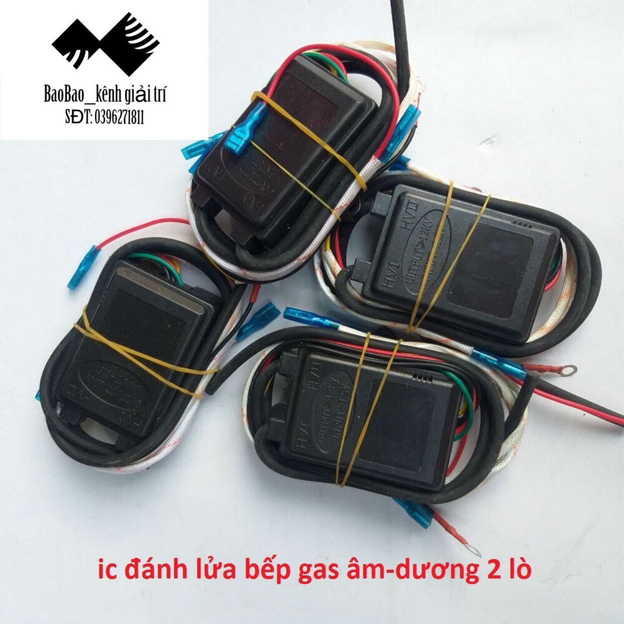 IC đánh lửa bếp gas âm 2 lò công suất 12kv