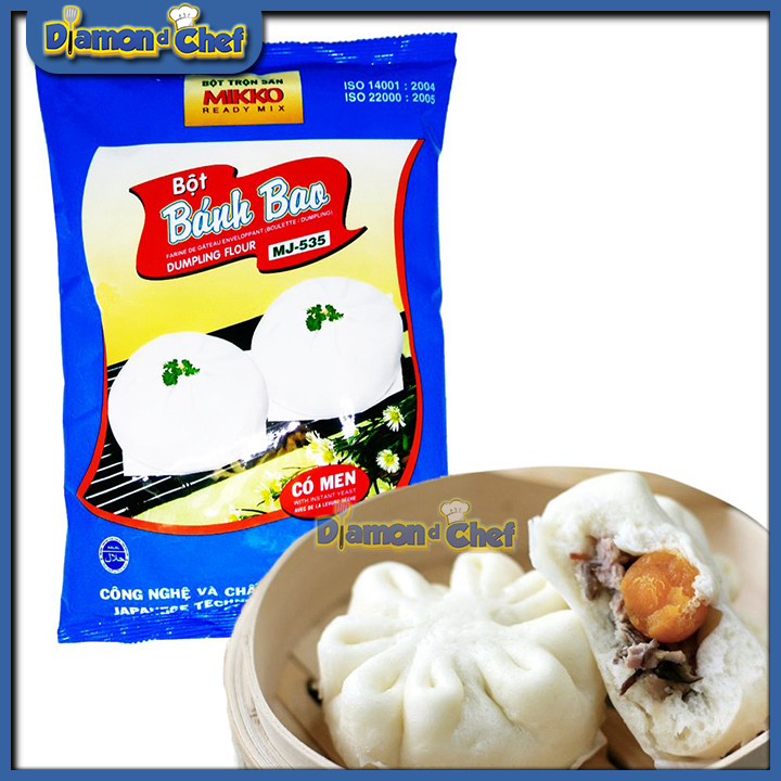 Bột Bánh Bao Trộn Sẵn mikko Có Men 1kg