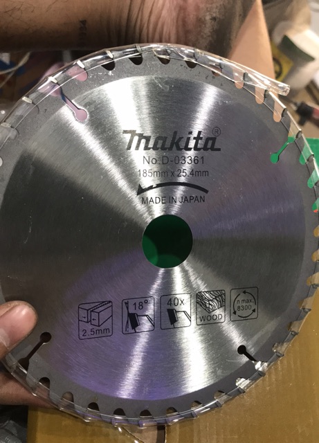 lưỡi cắt gỗ makita 185mm x 40răng(chính hãng)