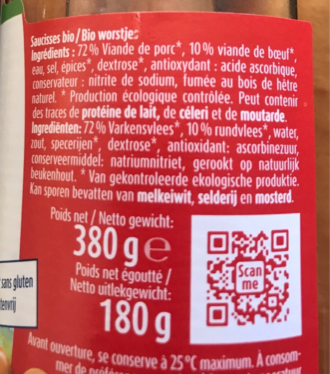 Xúc xích Meica Bockworst 380 g nhập khẩu Đức
