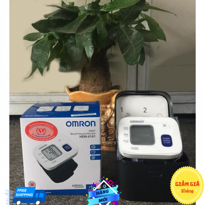 MÁY ĐO HUYẾT ÁP OMRON HEM-6161 ( THƯƠNG HIỆU OMRON NHẬT BẢN)