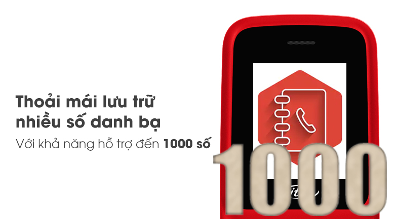Điện thoại Itel Value 100 - Chính hãng (bảo hành 12 tháng)
