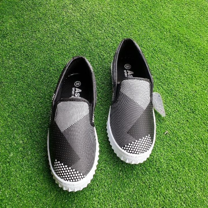 [Hcm]Asia Si Men's Leather Shoes with Textures, Youthful and Elegant Style