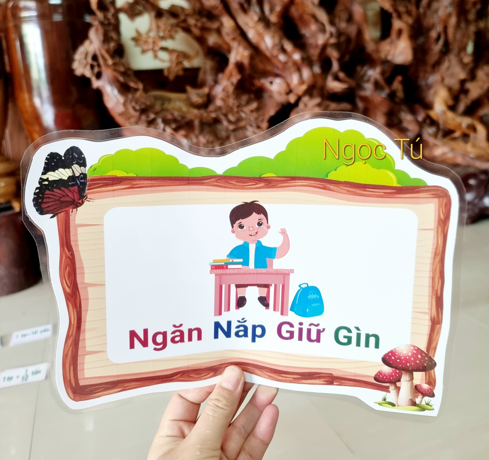 (Đồ dùng dạy học MCH) Nội quy lớp học (mẫu chim)