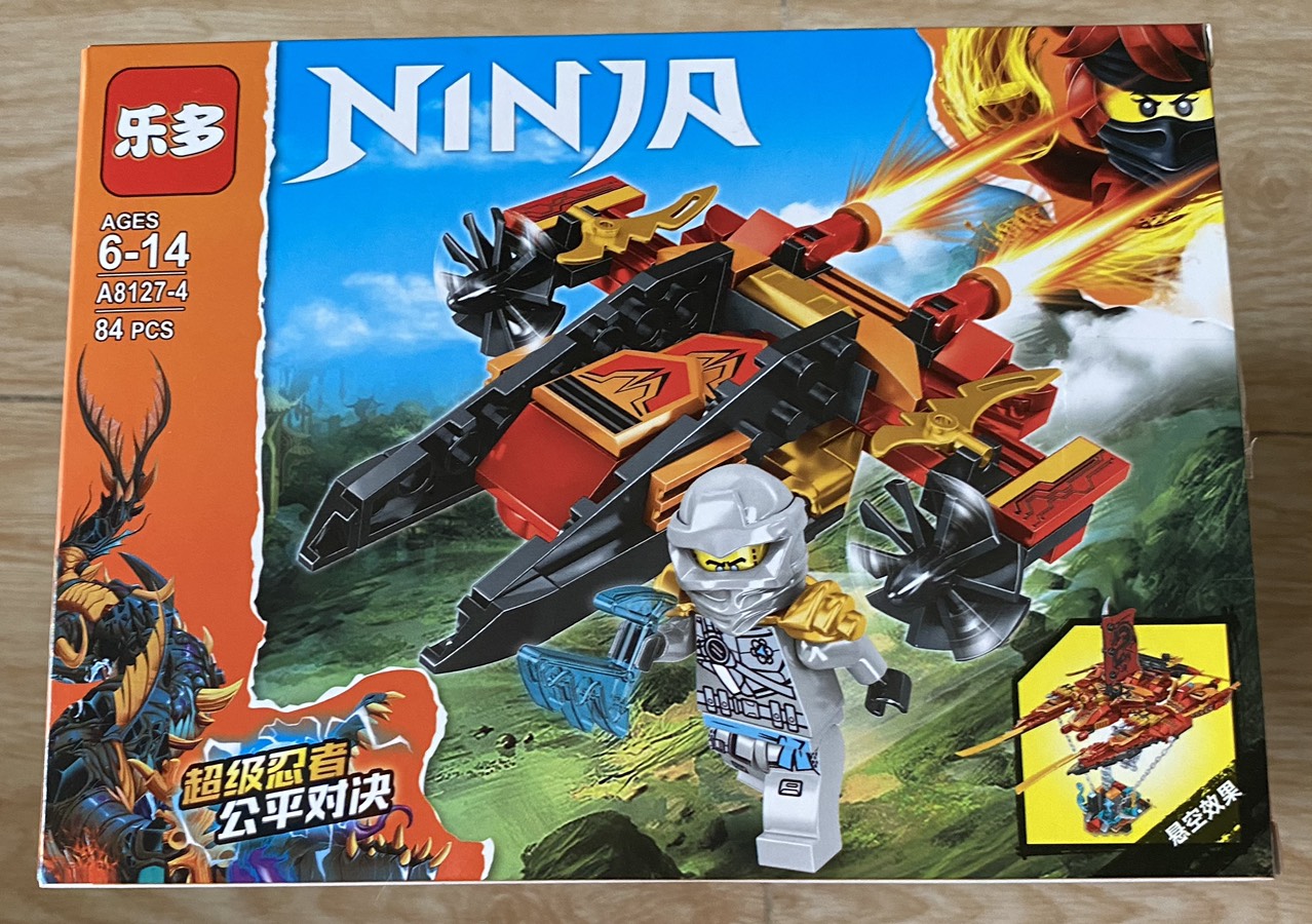 Bộ ráp hình Non-Lego Ninja mẫu A8117