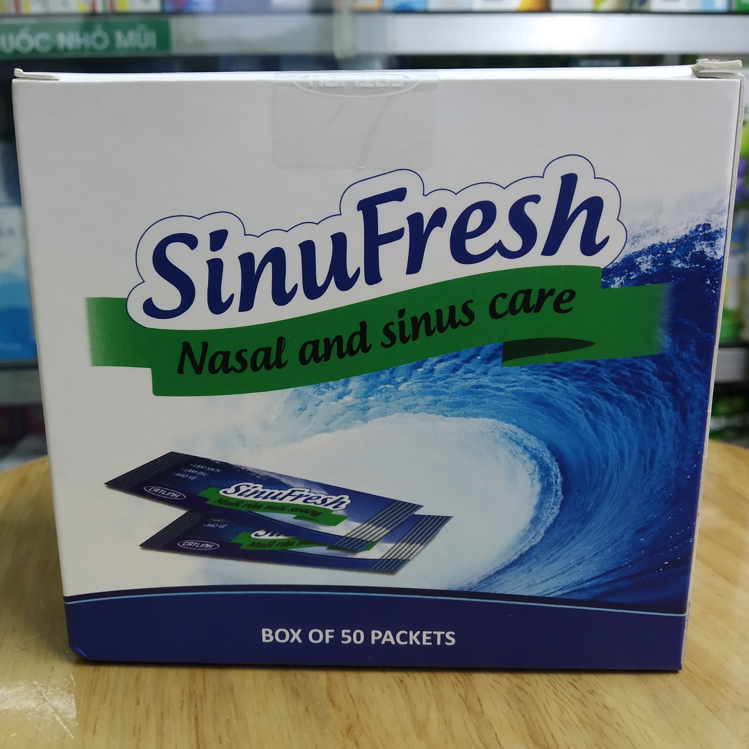 Muối Rửa Mũi Xoang SinuFresh hộp 50 gói