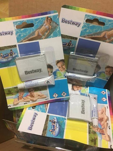 Combo 2 bộ keo dán bể bơi phao kèm miếng vá đa năng