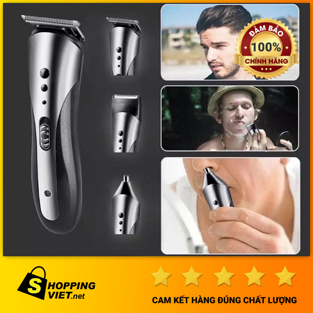 [ BẢO HÀNH 12 THÁNG ] máy cạo râu, tông đơ cắt tóc 3 trong 1 cao cấp
