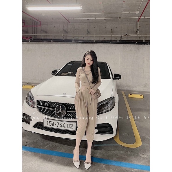 Set bộ dài tay quần bom dập ly 2022