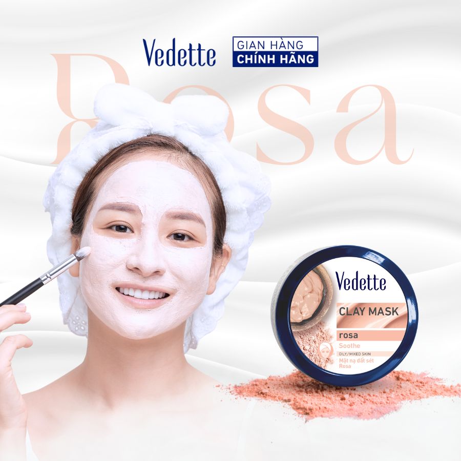 Vedette Rosa Clay Mask 145g