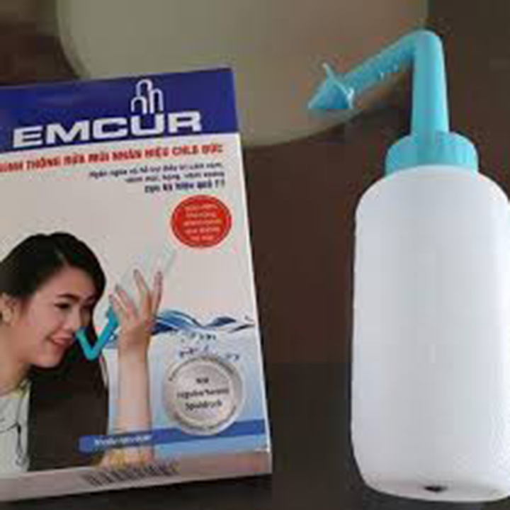 Bình rửa mũi cho trẻ em và người lớn Emcur - ĐỨC