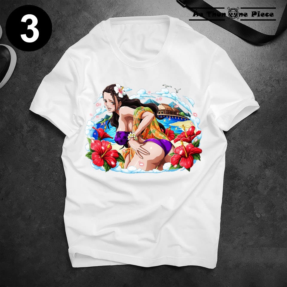 [HCM]⚡️FREESHIP⚡️Áo Thun In Hình Boa HanCock One Piece Cực Đẹp