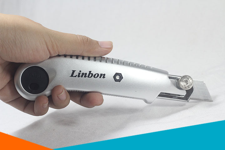 Dao Rọc Giấy Linbon LB005A (Kèm 5 Lưỡi Dao)