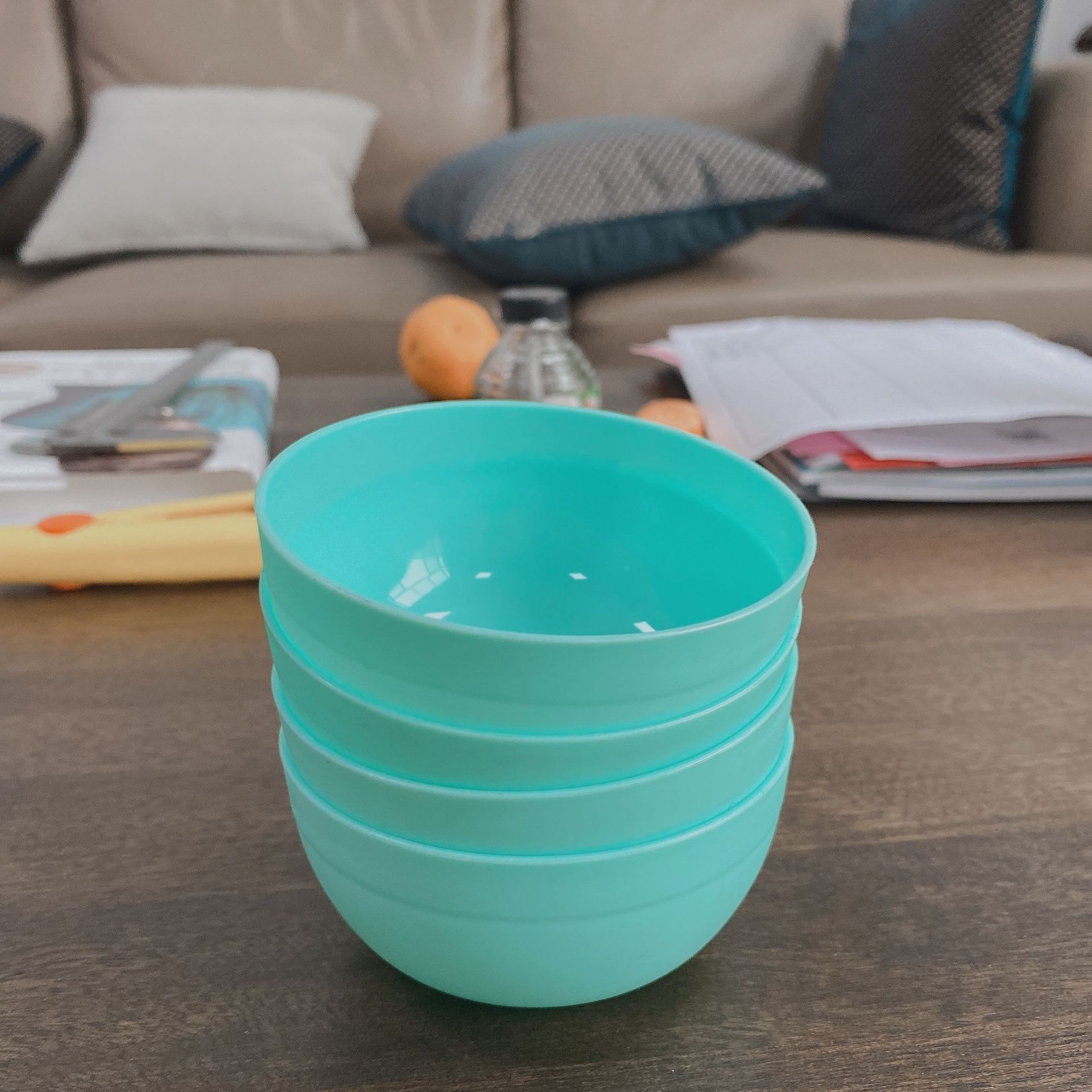 Combo 10 chén pha mặt nạ nhựa dẻo y hình