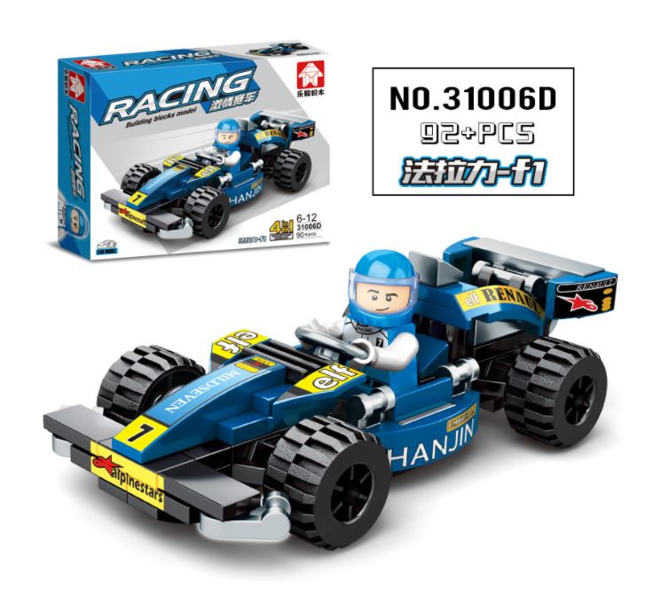 🌈 Đồ Chơi Xếp Hình Lego Xe Đua Mini Size Classic