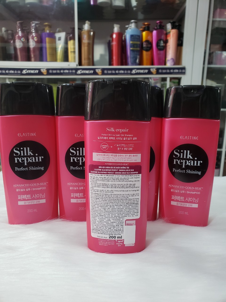 [HCM]Dầu gội Elastine silk repair 200 ml