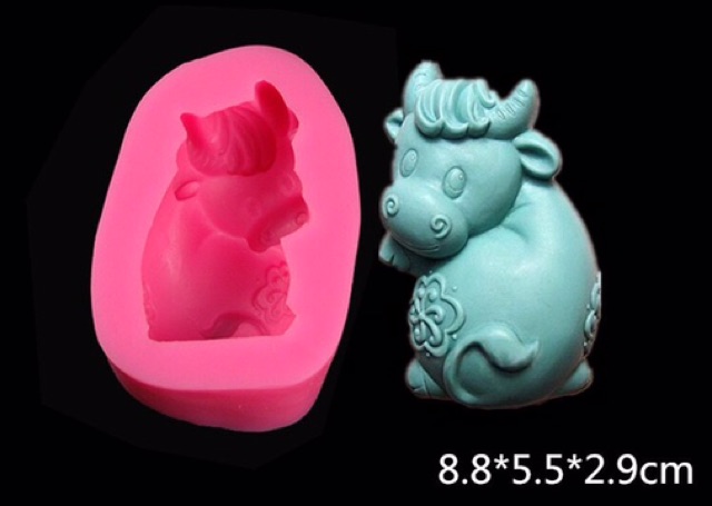 Bộ Khuôn Silicon 4D 12 Con Giáp Lẻ Từng Con