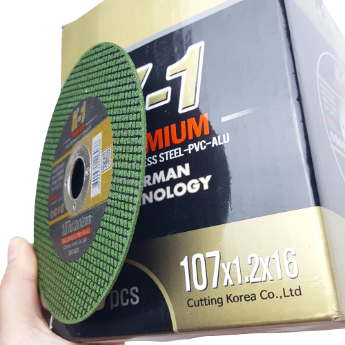 10 viên ĐÁ CẮT SẮT 100 | Đá cắt K1 Xanh | Đá cắt sắt phi 100