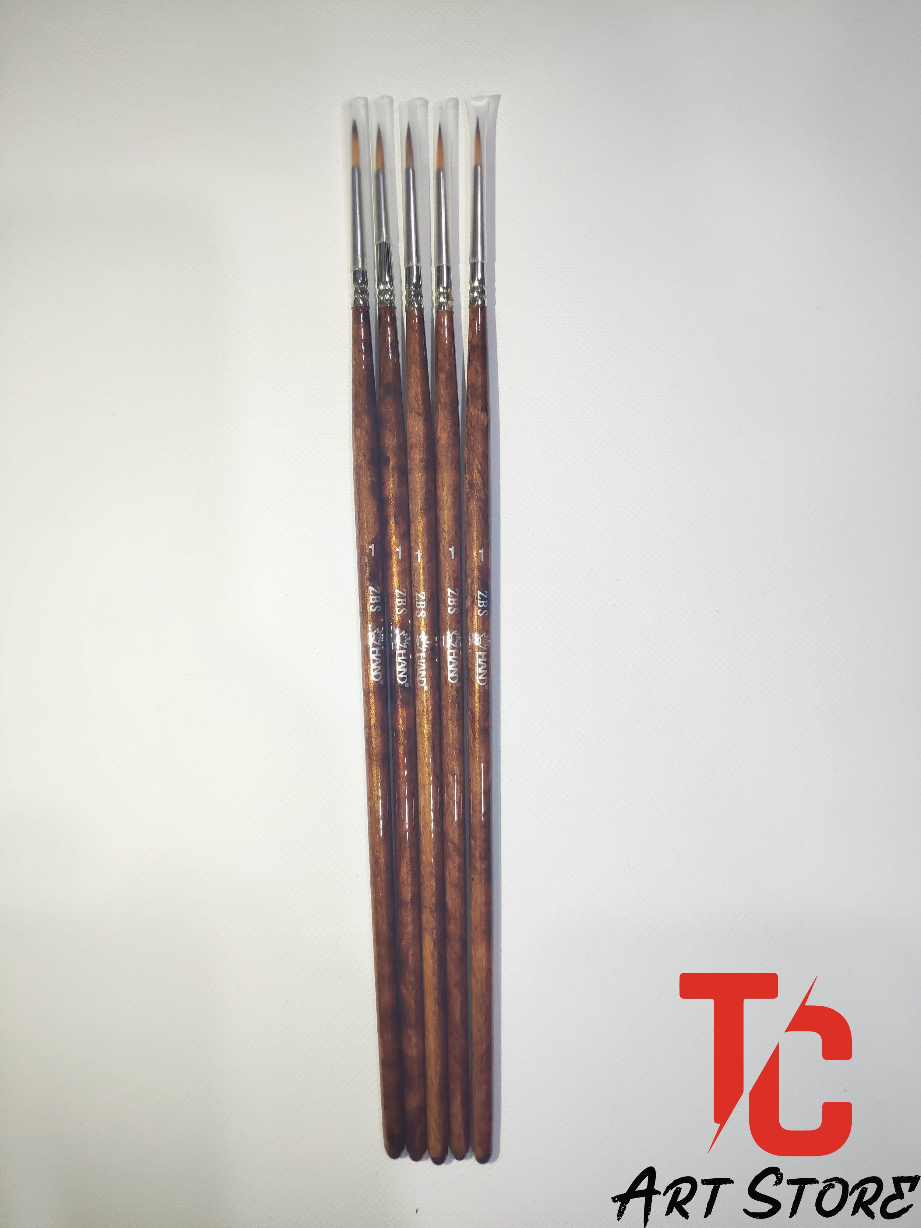 [TC Art Store] Cọ vẽ đầu nhọn HAND ZBS (Cọ vẽ đầu tròn)