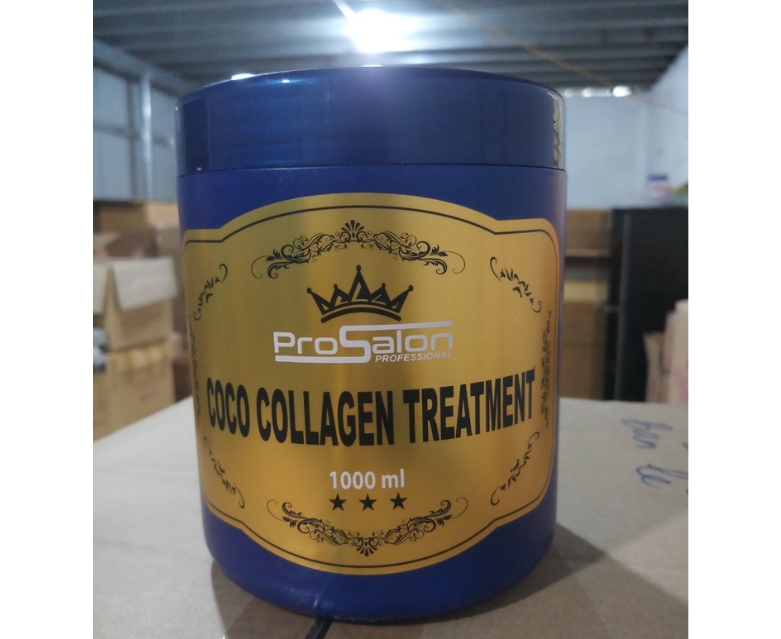 Hấp Dầu Phục Hồi Tóc Coco Collagen Treatment ProSalon - Xanh
