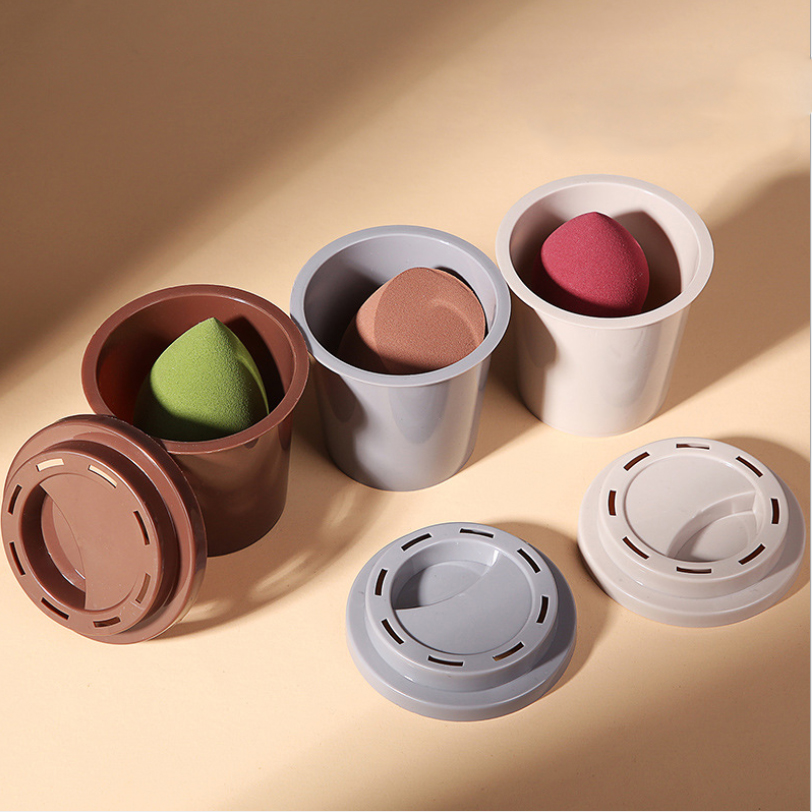 Bông tán kem mỏng mịn +MIWG+ Coffe Makeup Puff