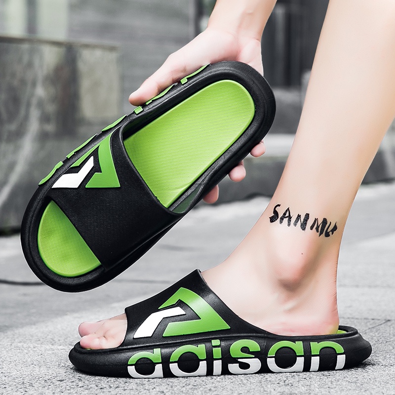 2022 summer new couple slippers trendy slippers sports outdoor slippers